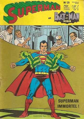 Scan de la Couverture Superman Batman Robin n 29